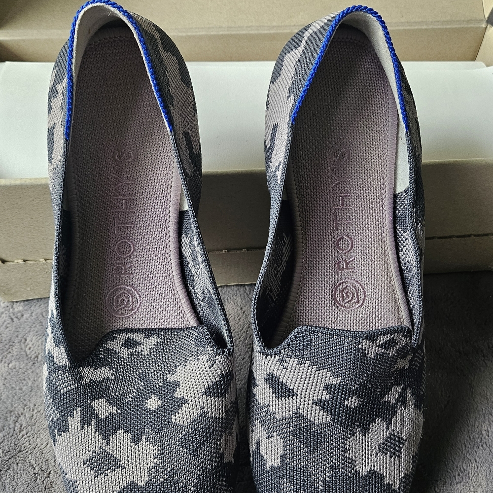 Rothy's Women's Grey Botanicamo Loafers (Size 8) - Picture 2 of 10